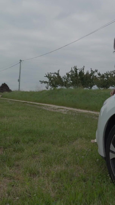 Emotional moment from "I fuck an hitchhiker who broke down"