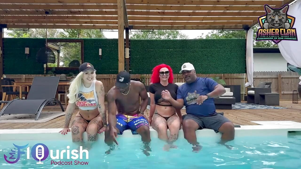 Mrflourish Podcast com Convidado Roxi Keogh, Gigi Patsy e Datjguy na Flórida