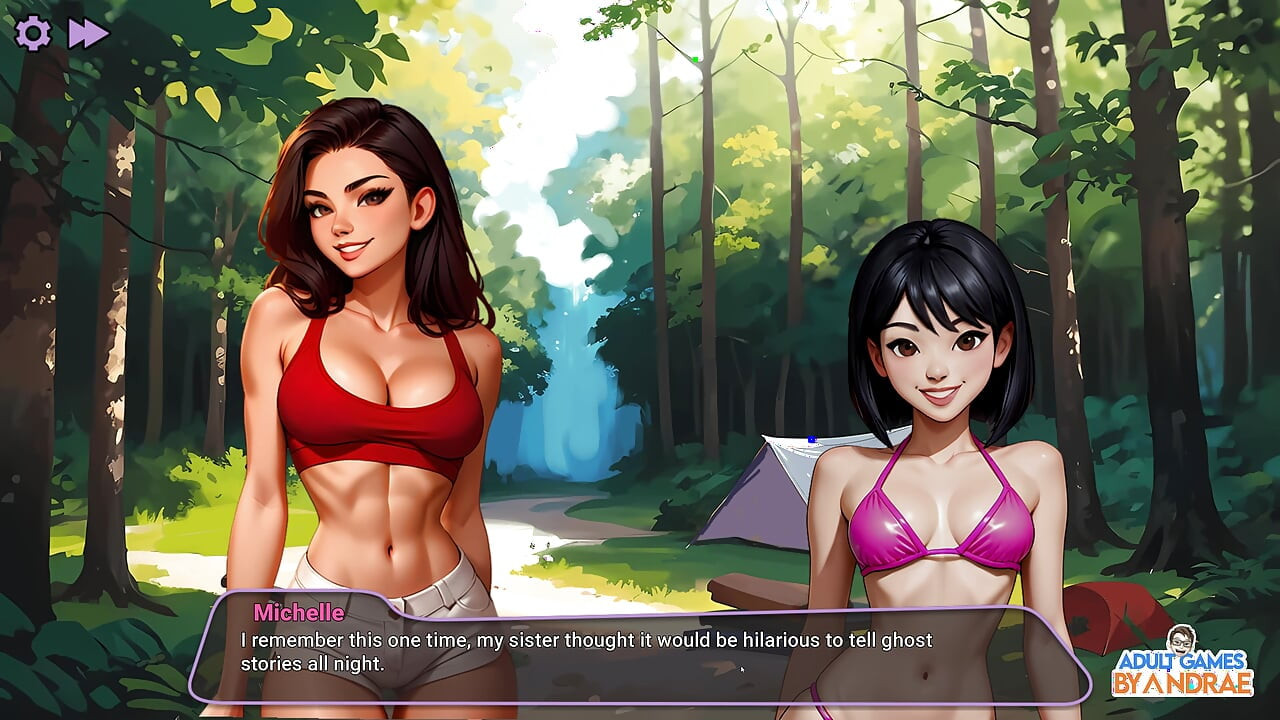 Ep2: ไม่มีเกมเพลย์เกาะ Fap - ค้นพบ Julie และ Tatiana ในป่า