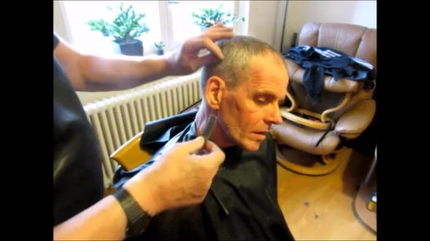 Rubber Slave Haircut