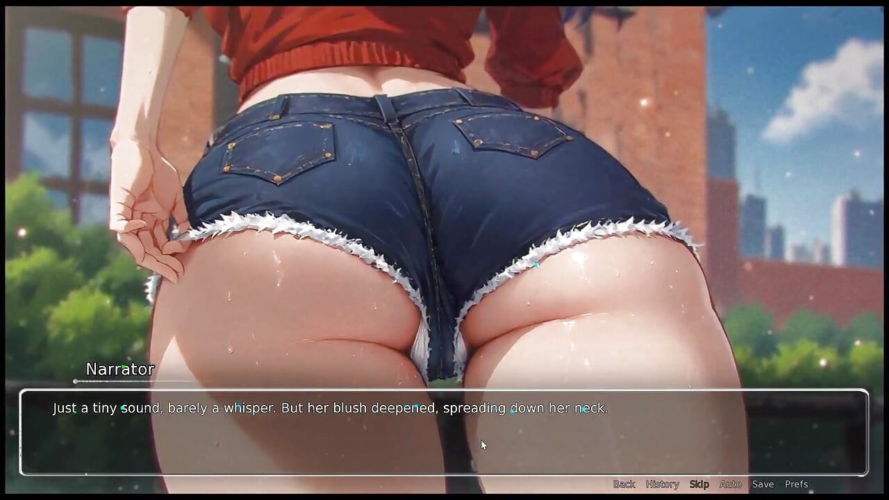壁をブーリングするロマンス 変態ゲーム エピソード1 彼女が街で完璧なお尻をさらけ出す!