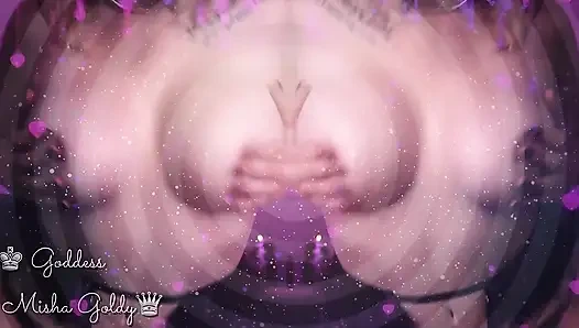 Kamu akan tersesat dalam toket sensualku! JOI (Efek Khusus ditambahkan)