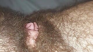 POV ftm trans guy playing with his dripping pussy and massive clit