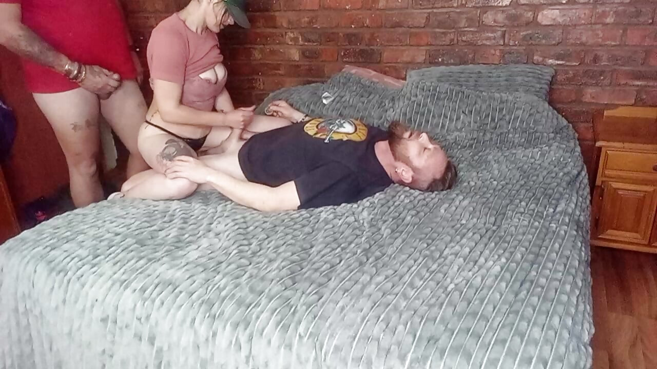 He enjoyed it with his cum dripping off me