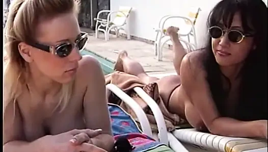 Lesben lecken muschi im schlafzimmer