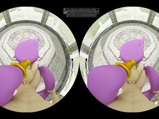 Sudut pandangan pertama Shantae doggystyle vr animasi oleh doublestuffed3d