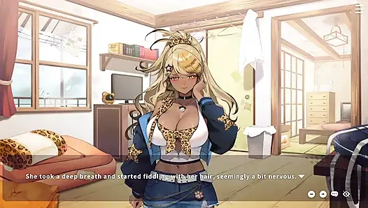 4 V-Lover Yui Menggosoknya. Mc kami masuk dan melihat Yui masturbasi!