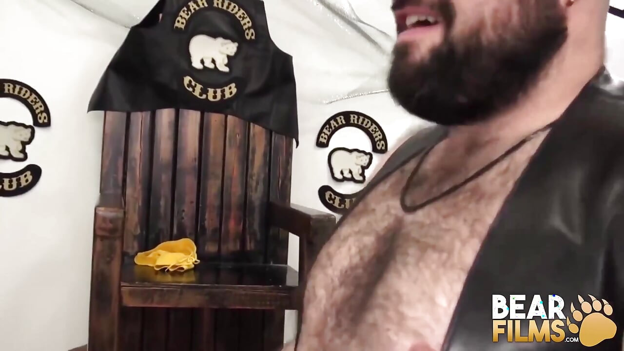 BEARFILMS - Bears Buster Nastee and Bear Silien bareback hard