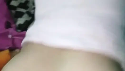 Rich stunned fick im Winter, Während mein Husten ruht