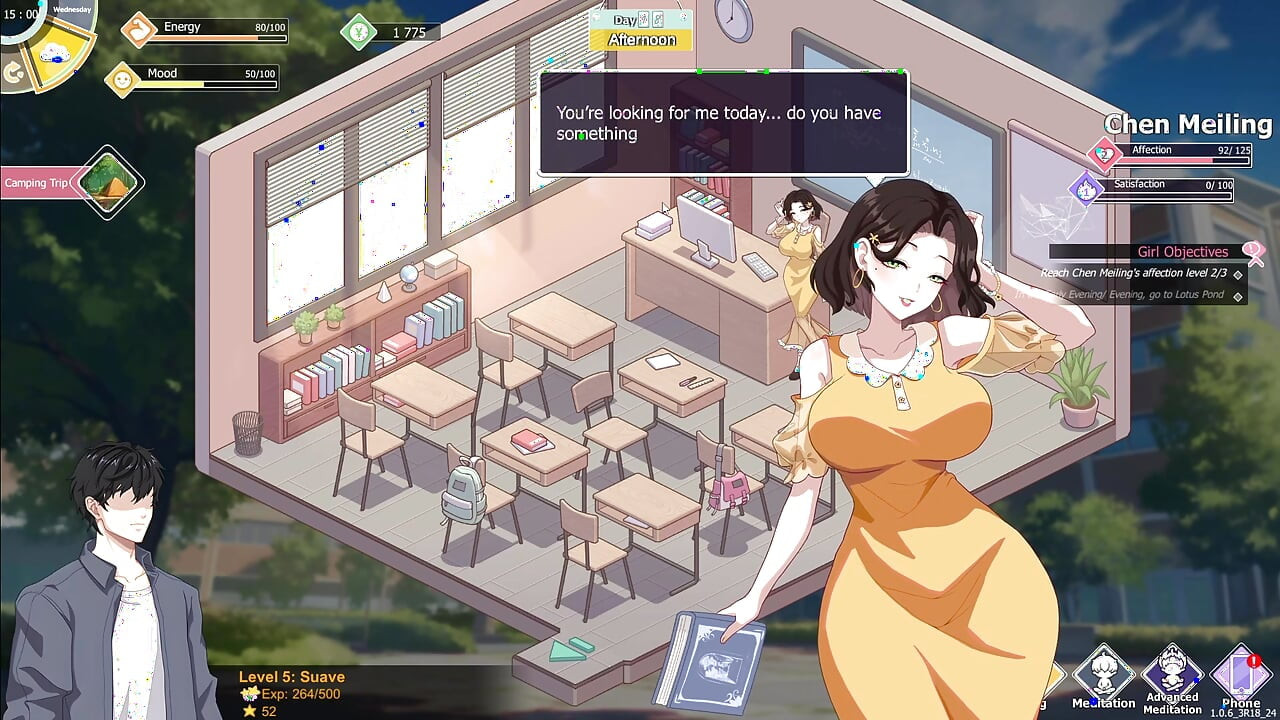 Happay student part 4! Was trying to fuck girls hard but this episide only grind