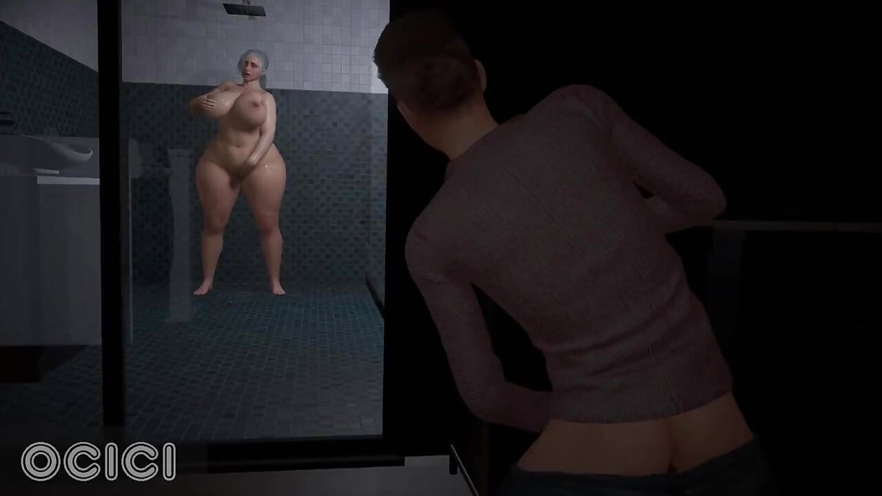 BBW in 3D rich woman in 3D