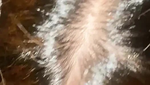 Sexy Latina showing off her deep throat very slutty and swallowing every drop of cum like what a slut she is