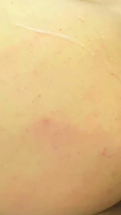Beautiful Stepsister With Magnifique Big Tits And Big Ass Seduced Stepbrother By Wearing Sexy Red Silk Night Dress | Clip 3