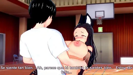 Cosplay anime kızlar sikişiyor