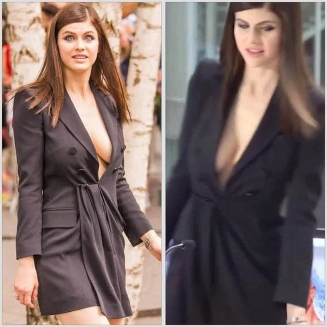 Alexandra daddario hot dresses