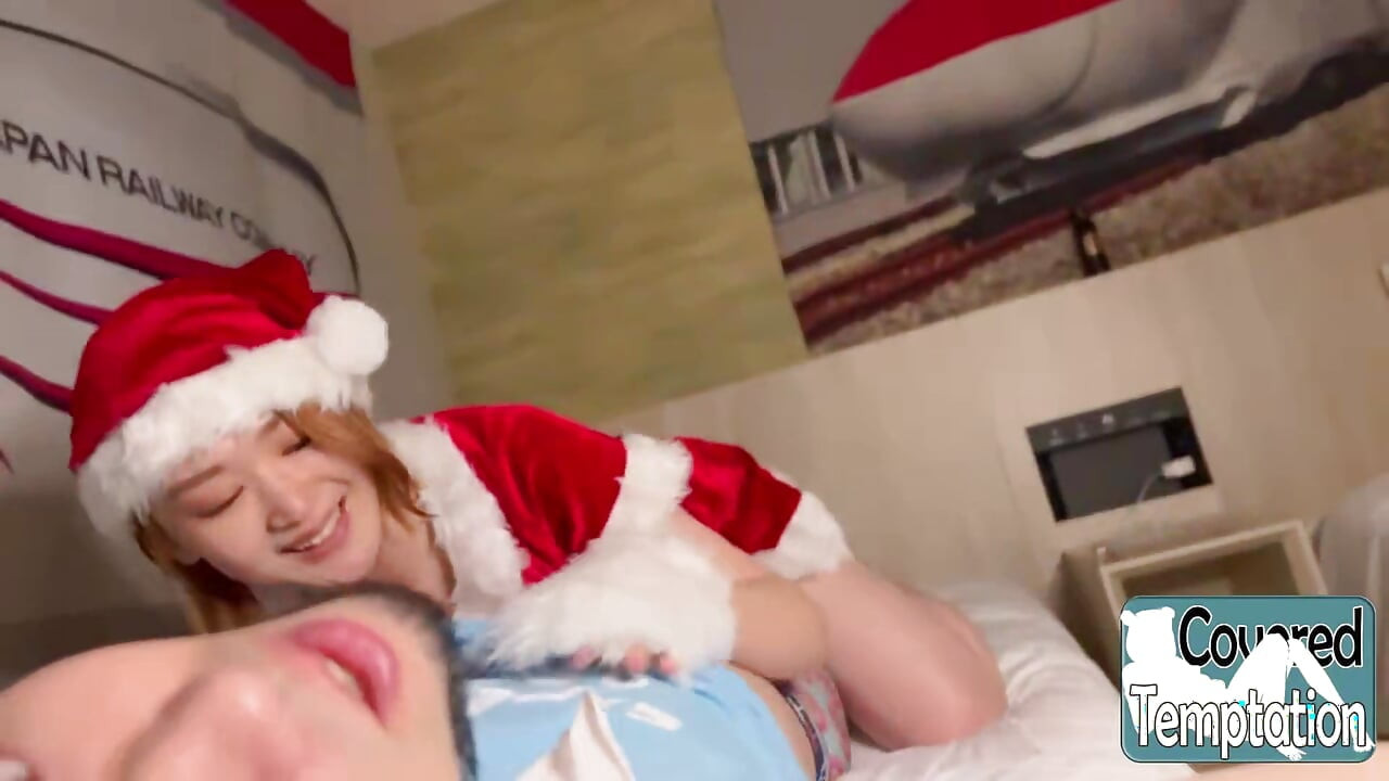 Cutest Santa Girl Comes in to Say Hello. Sweet Greetings, Festive Vibes, Hearts Racing!