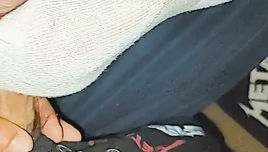 Naughty Little Unicorn Ankle Socks Sockjob Cum