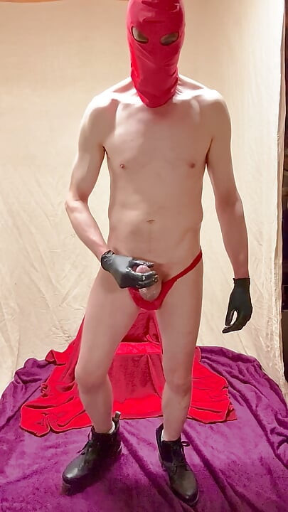 Sexy Body Cream On Cock And Body