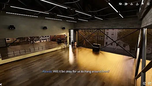 Pembersihan tengah malam bareng alyssia berujung kencan pribadi di pinggir kolam renang (gameplay 3d)