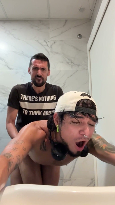 MALL RESTROOM PIG: FUCKED BARE AND HUMILIATED WITH PAPI’S DIRTY FEET ON MY TONGUE!!! | Clip 2