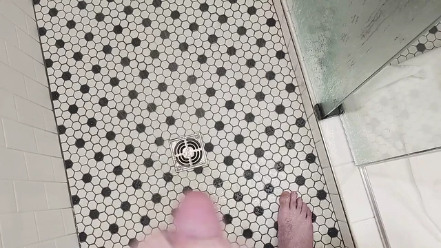 Standing In a Shower Stall Rubbing One Out