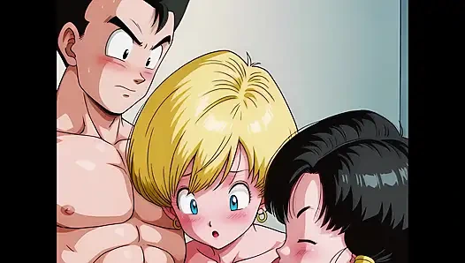 Videl,Erasa ve Gohan (FFM) DB