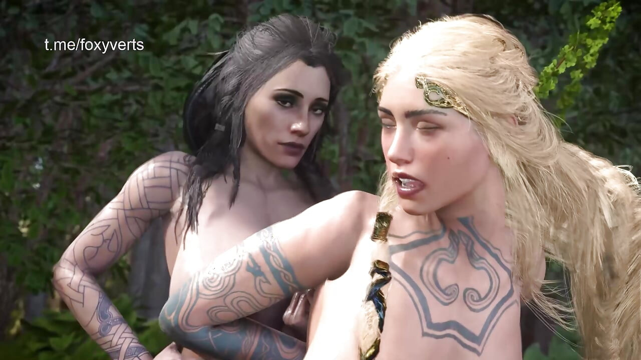 Sif and Freya God Of war