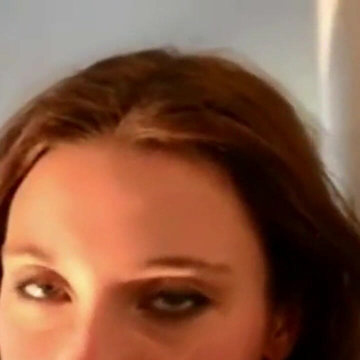 Julie Tied to a Pole Sucks Like a Whore and Takes a Big Squirt of Cum on Her Angel Face
