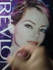 Emma Stone Cum Tribute Bukkake No. 5