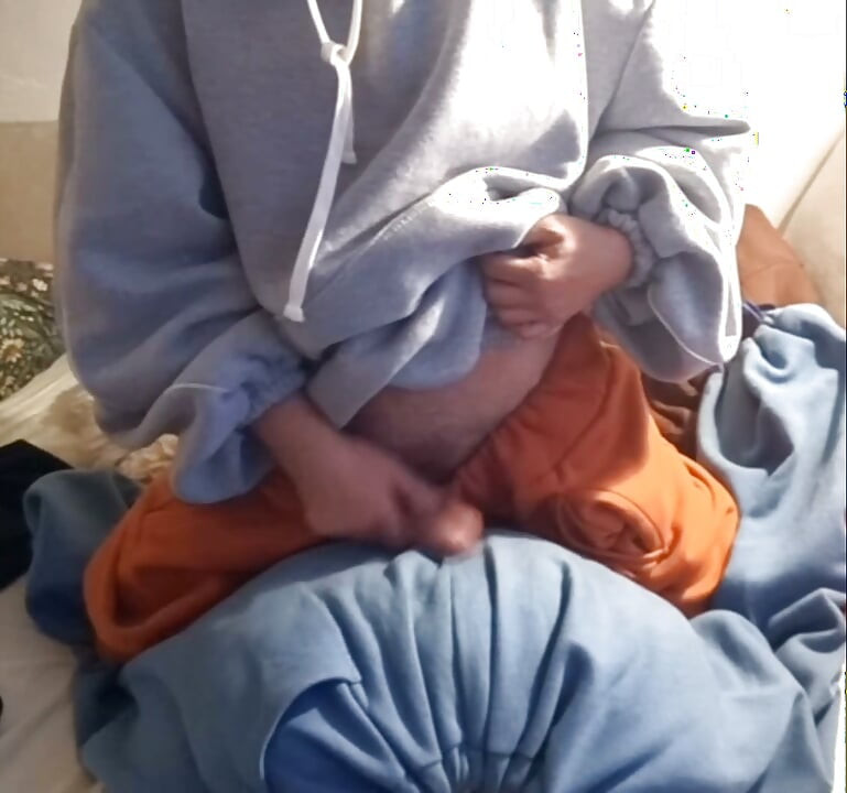 Swimming in my baggy sweatsuit