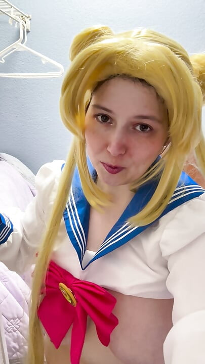 Sailor Moon Masturbatie voor Halloween