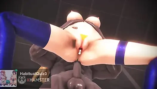 mmd r18  Kizuna AI & Mirai Akari FUCK Me sex dance ahegao ntr fuck hard dildo 3d hentai