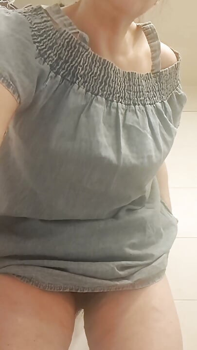 MILF Showing What's Under Her Short Dress