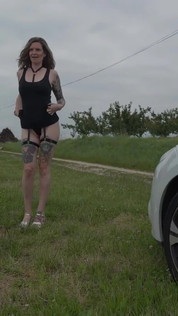 Emotional moment from "I fuck an hitchhiker who broke down"