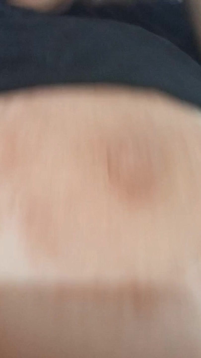 Naughty mom relaxes in bed while her stepson plays with her huge tits and fat ass. | Clip 1