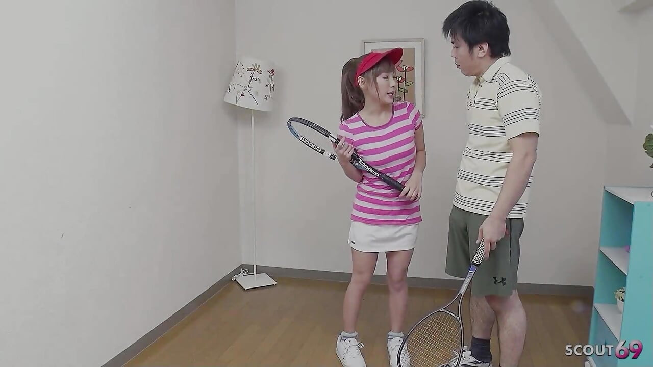 Step Father Seduces Horny Japanese Teen an Takase and Fucks Her Tight Hairy Uncensored Pussy