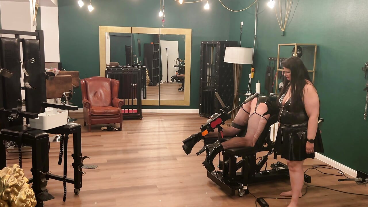 Φετίχ Lofts Hardcore πρωκτικό συνεδρία με TV Slave Μέρος 4-4