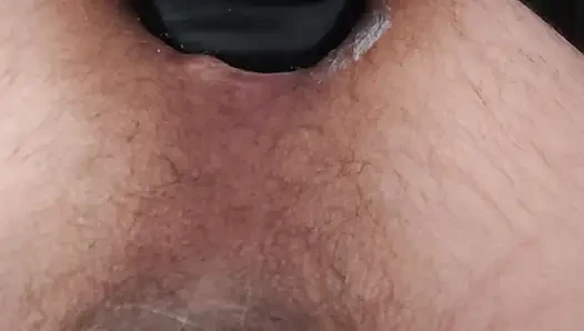 Yukarıdan göt tıkacı yakın çekim