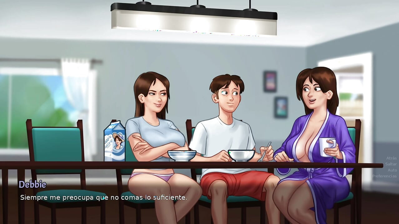 3 MILFS 1 Single Penis - Summer Saga