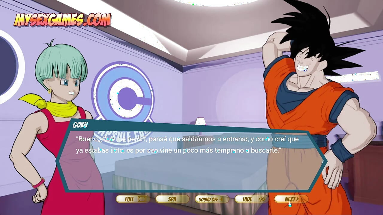 Dragon BallZ Fuck Fusion - Goku and Vegeta Competing to See Who Fucks Bulma Better