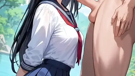 Hentai anime - güzel kız ilk kez sikişmek istiyor ve buna bayılıyor