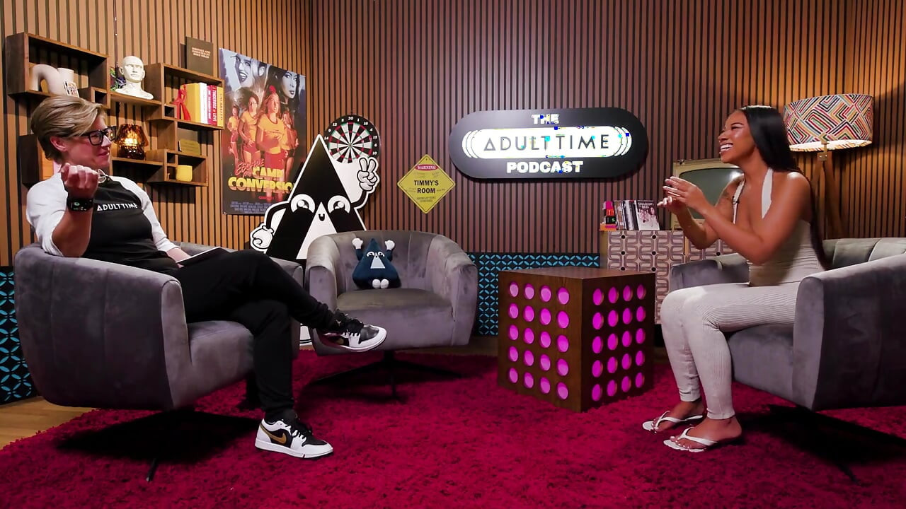 Ameena Green Stripper Orígenes, Videos de Pedos y Fans de Anime | el podcast de tiempo para adultos