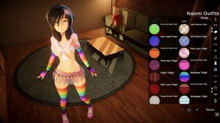 Our appartment Hentai SFM game Ep.2 Cute babysitter roomate