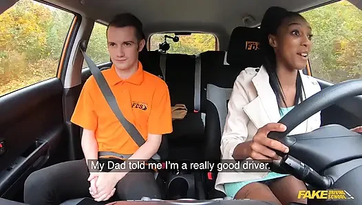 Fake driving school - pelajaran seks bdsm dari asia rae