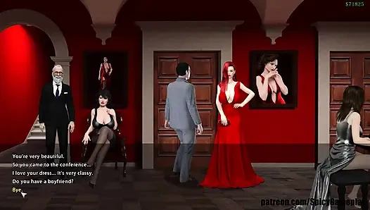 Willy D'nin maceraları: lüks bir otelde gırtlağına kadar alma bölüm 33,34