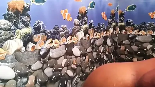 Ammu pamer besar kamar mandi