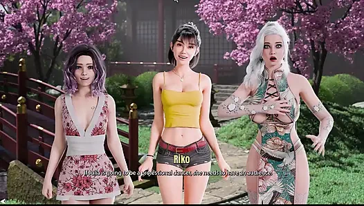 Julia di Jepang 3 himiko setuju untuk melatih julia