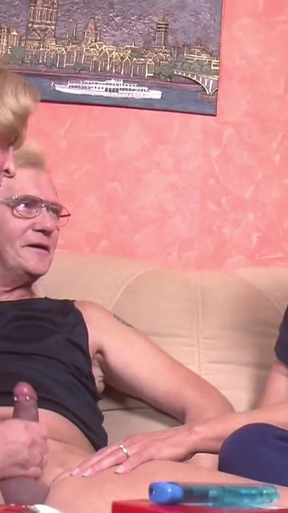 Spectacular moment from "GRANDPA FUCK TWO GERMAN OLD WOMAN IN THREESOME TABOO"