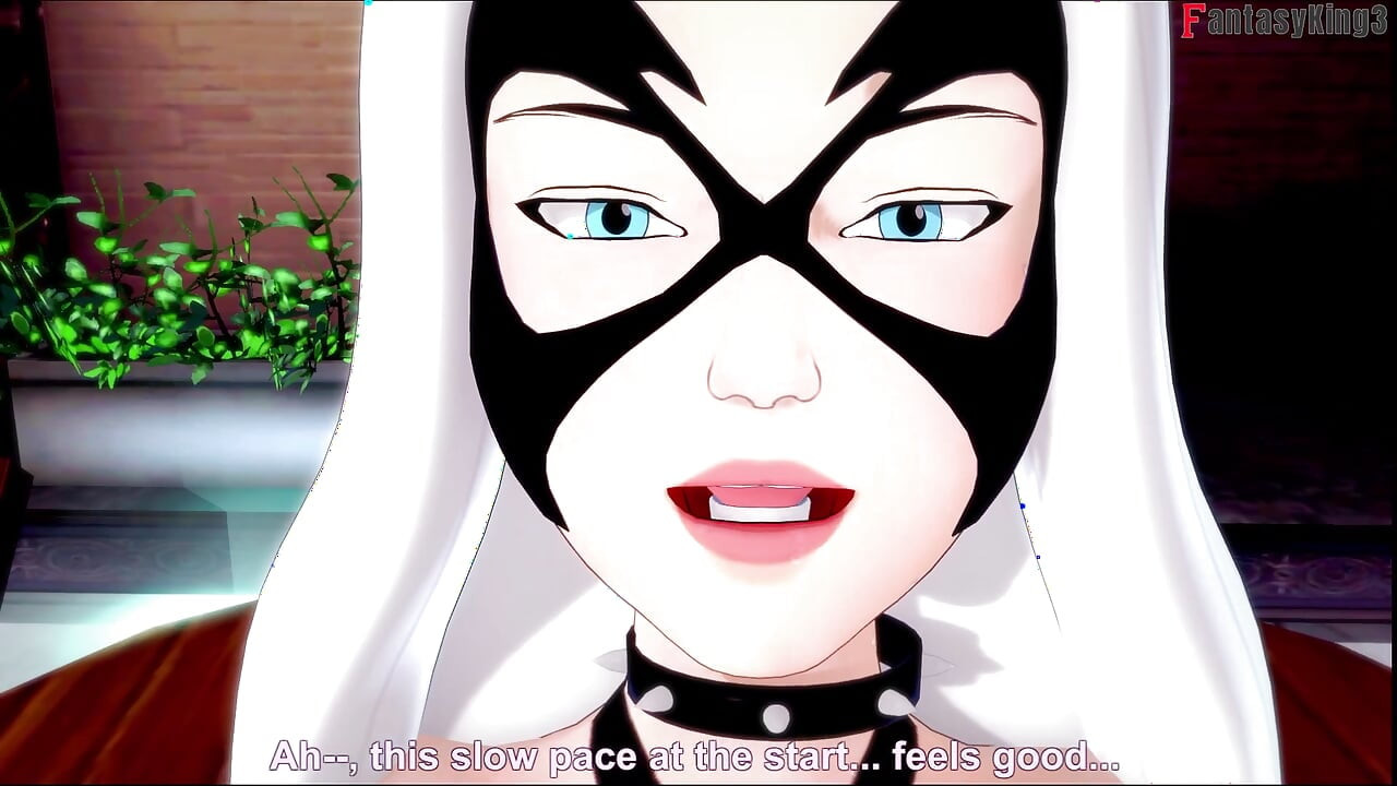 Felicia Hardy (Gato Preto) sexo quente de biquíni - Marvel