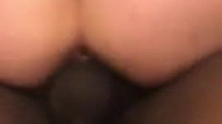 Husband films his wife with bbc